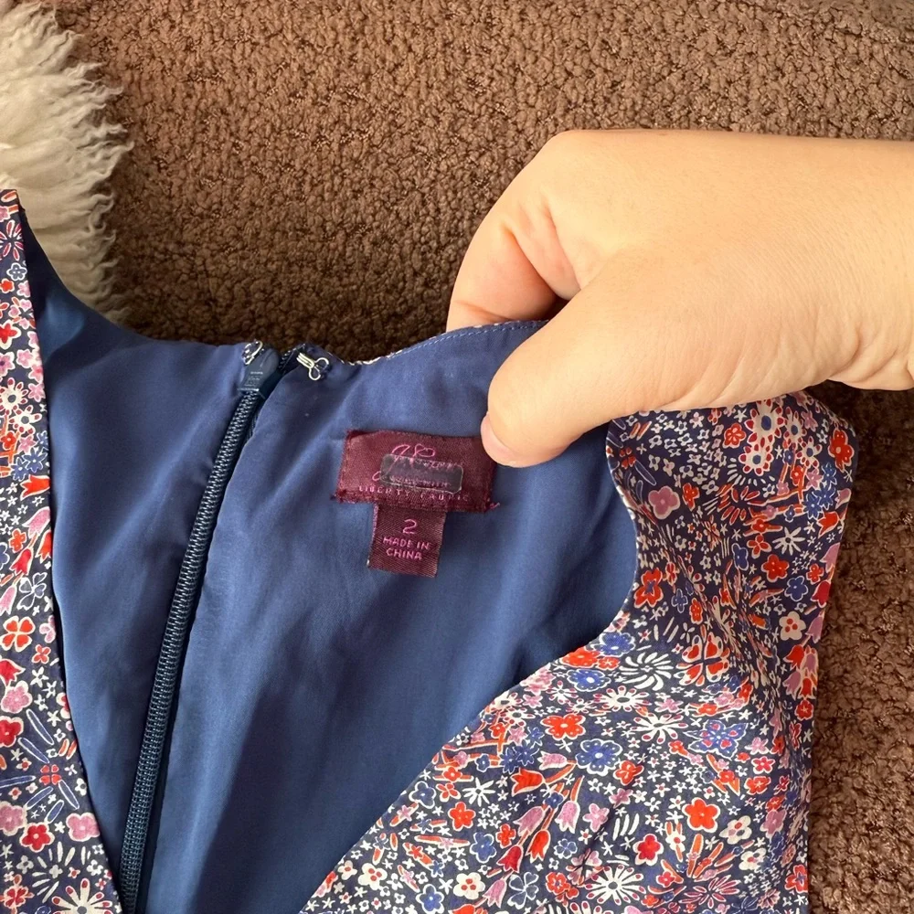 J.Crew Liberty Kayoko Floral Midi Dress